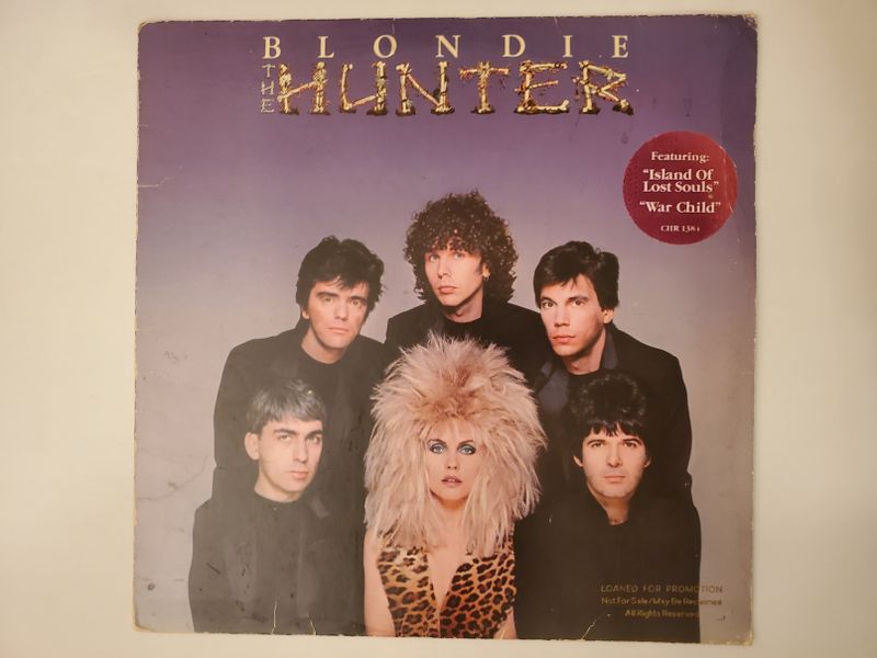 Blondie The Hunter vinyl record